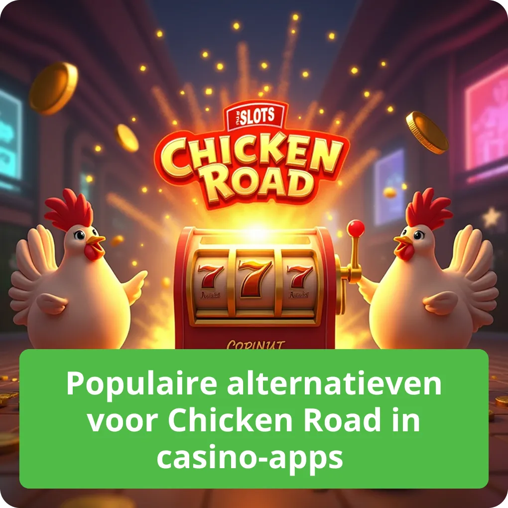Populaire alternatieven voor Chicken Road in casino-apps
